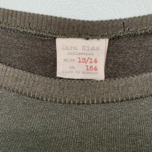 Zara Kids Gold Sparkle Lightning Bolt Sweater - Picture 4 of 4